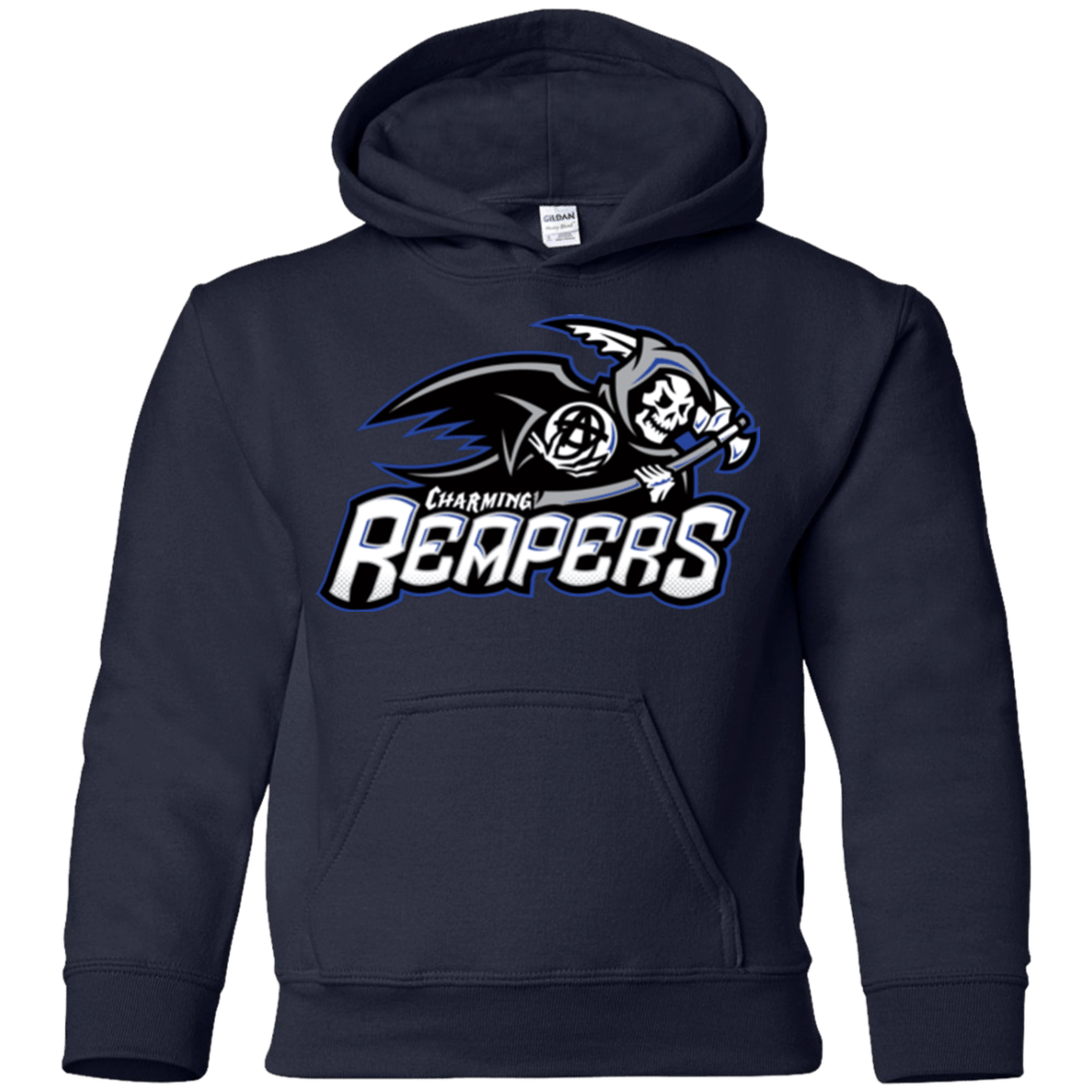 Sweatshirts Navy / YS Charming Reapers Youth Hoodie
