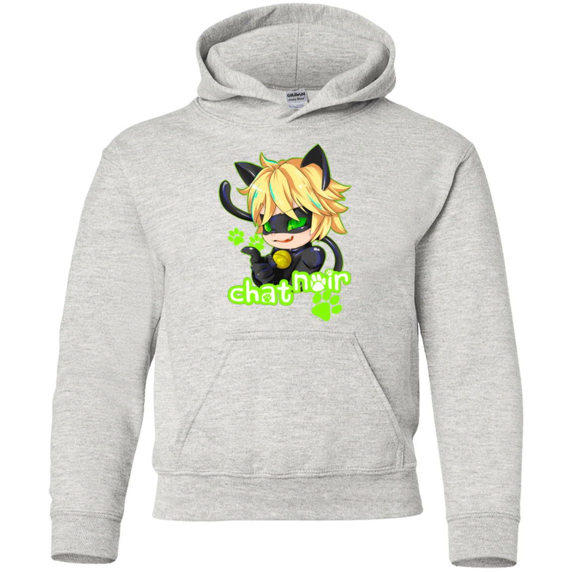 Sweatshirts Ash / YS Chat Noir Youth Hoodie