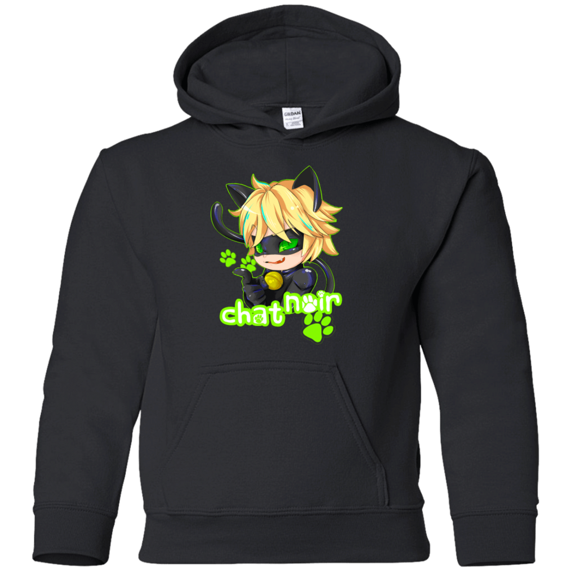 Sweatshirts Black / YS Chat Noir Youth Hoodie
