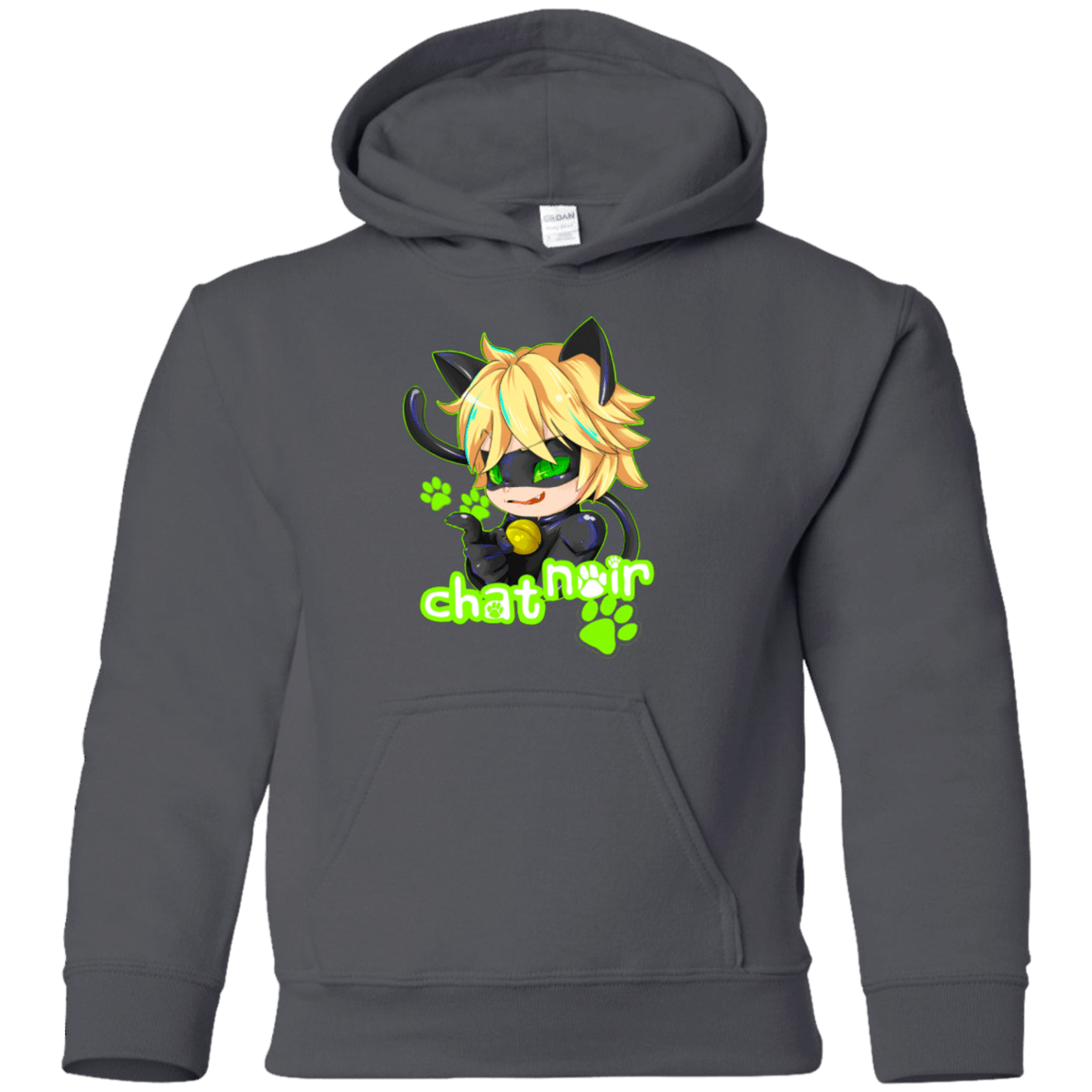 Sweatshirts Charcoal / YS Chat Noir Youth Hoodie