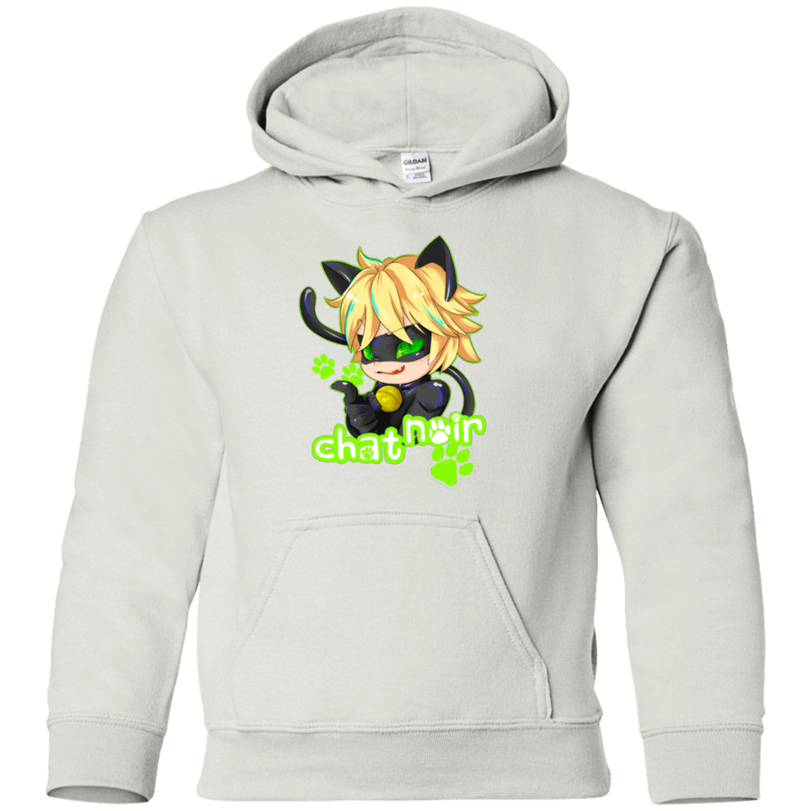 Sweatshirts White / YS Chat Noir Youth Hoodie