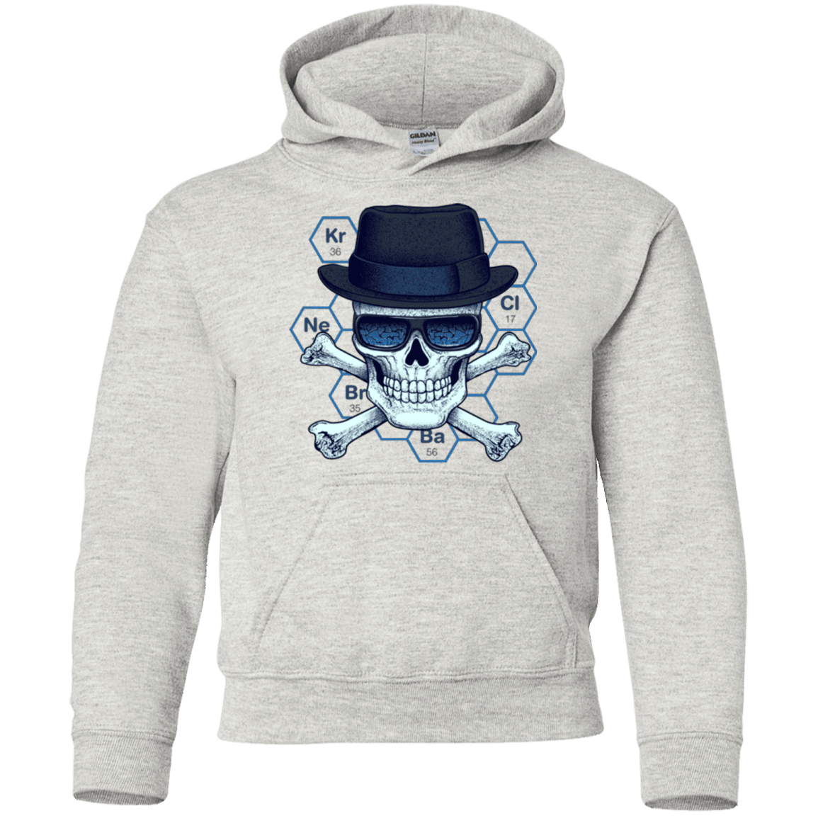 Sweatshirts Ash / YS Chemical head Youth Hoodie