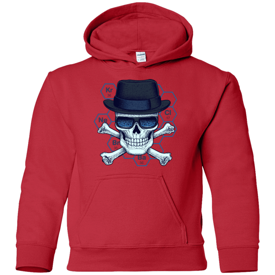 Sweatshirts Red / YS Chemical head Youth Hoodie