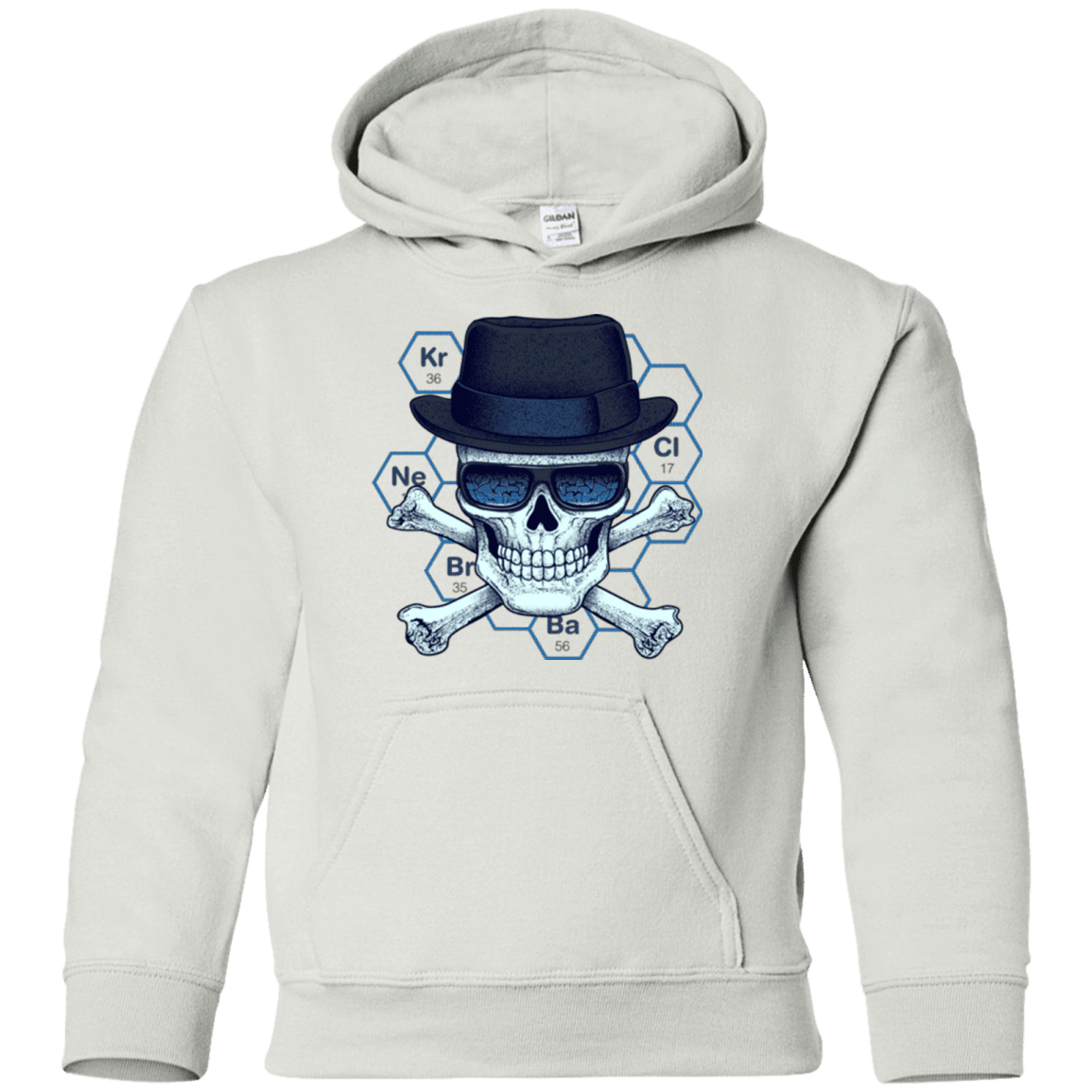 Sweatshirts White / YS Chemical head Youth Hoodie