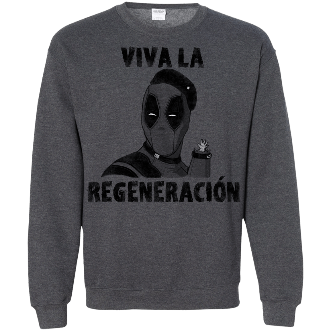 Sweatshirts Dark Heather / S Chemichangas Crewneck Sweatshirt