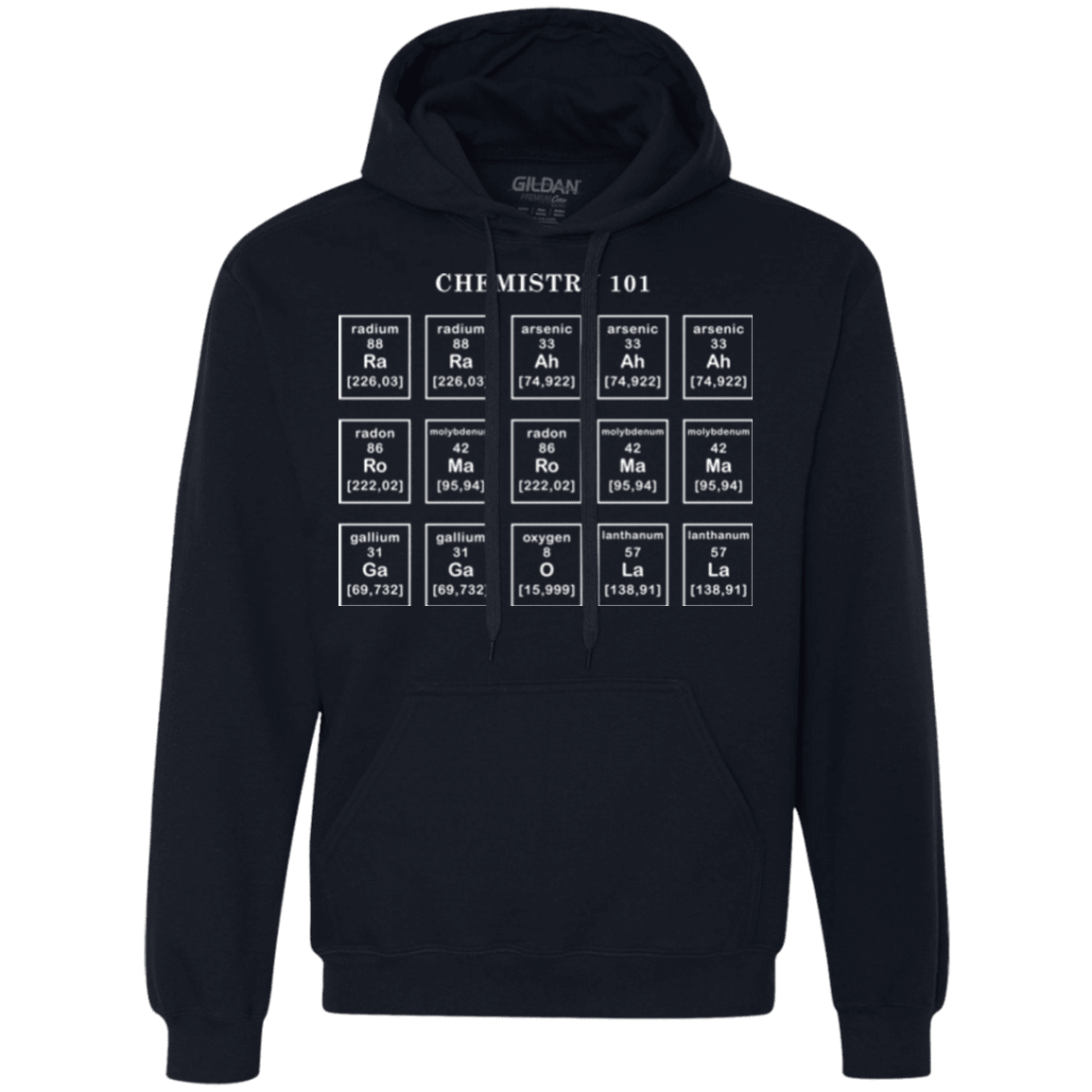 Sweatshirts Navy / Small Chemistry Lesson Premium Fleece Hoodie