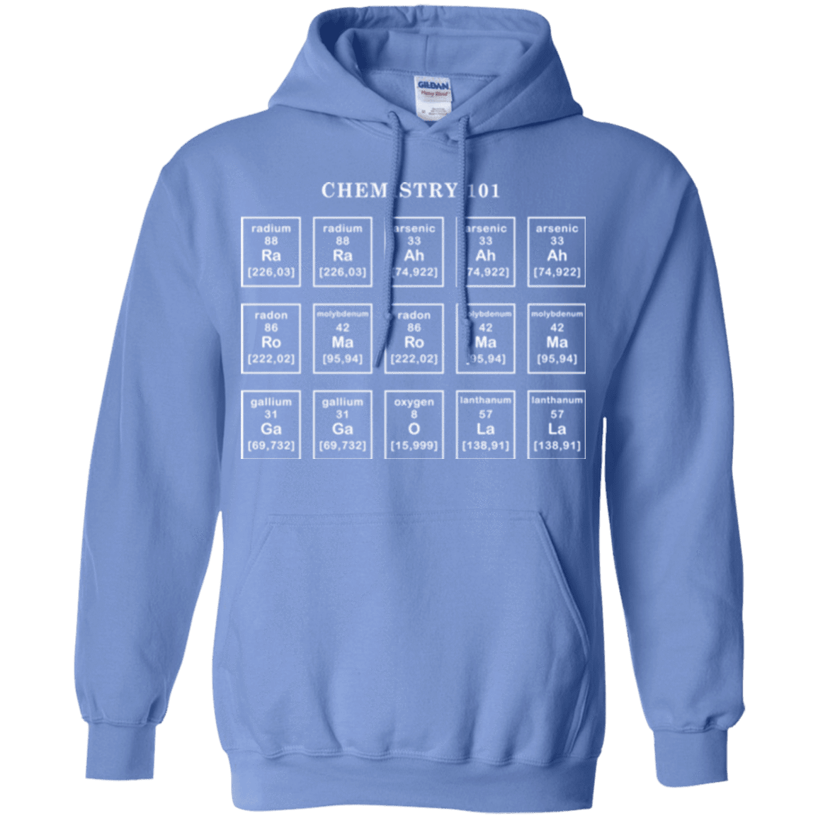 Sweatshirts Carolina Blue / Small Chemistry Lesson Pullover Hoodie