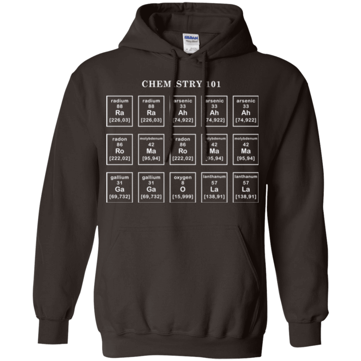 Sweatshirts Dark Chocolate / Small Chemistry Lesson Pullover Hoodie