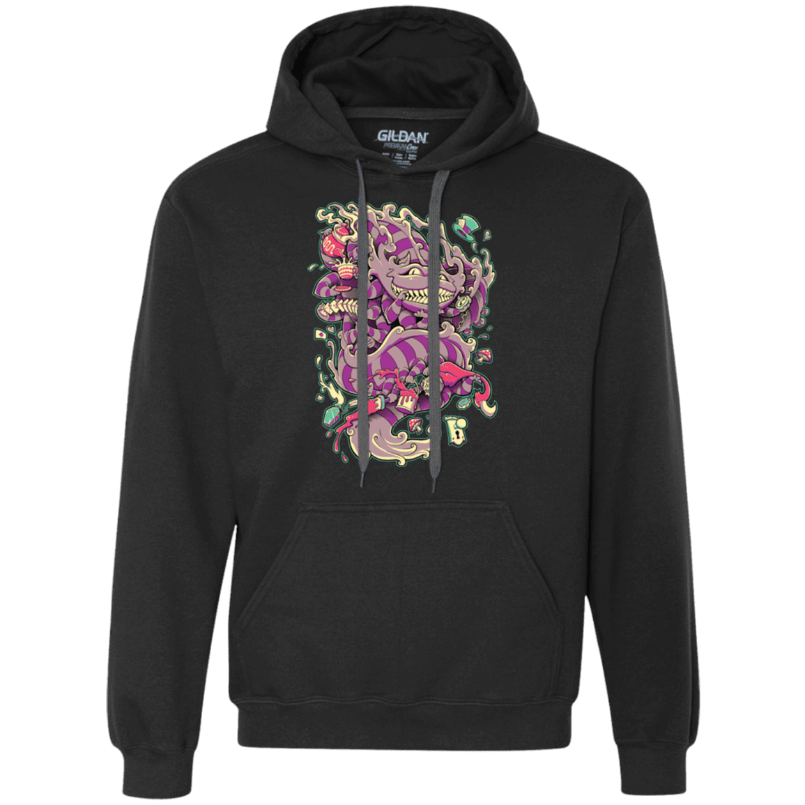 Sweatshirts Black / Small Cheshire Dragon Premium Fleece Hoodie