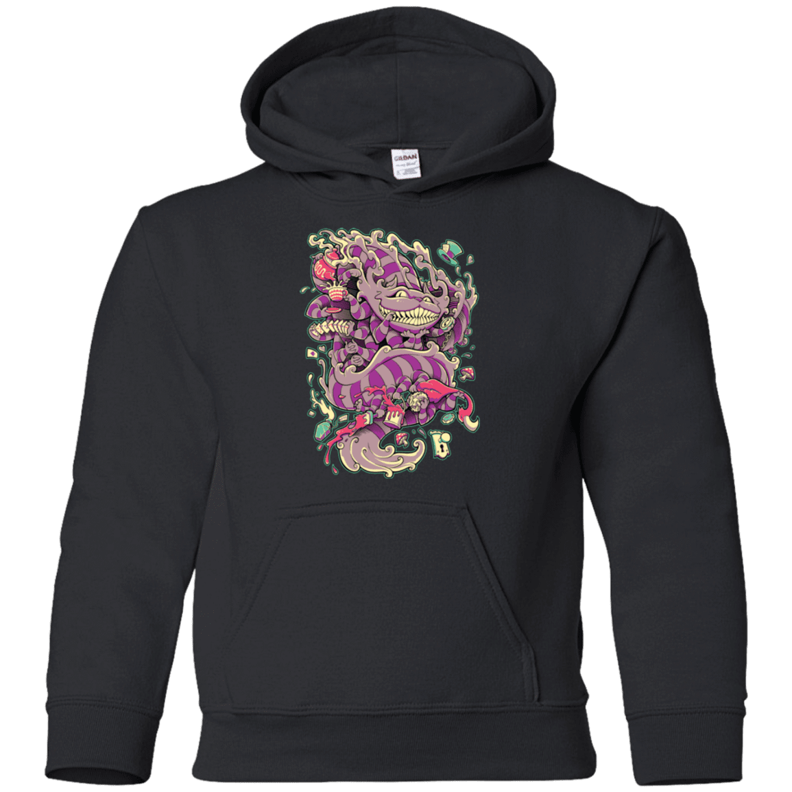 Sweatshirts Black / YS Cheshire Dragon Youth Hoodie