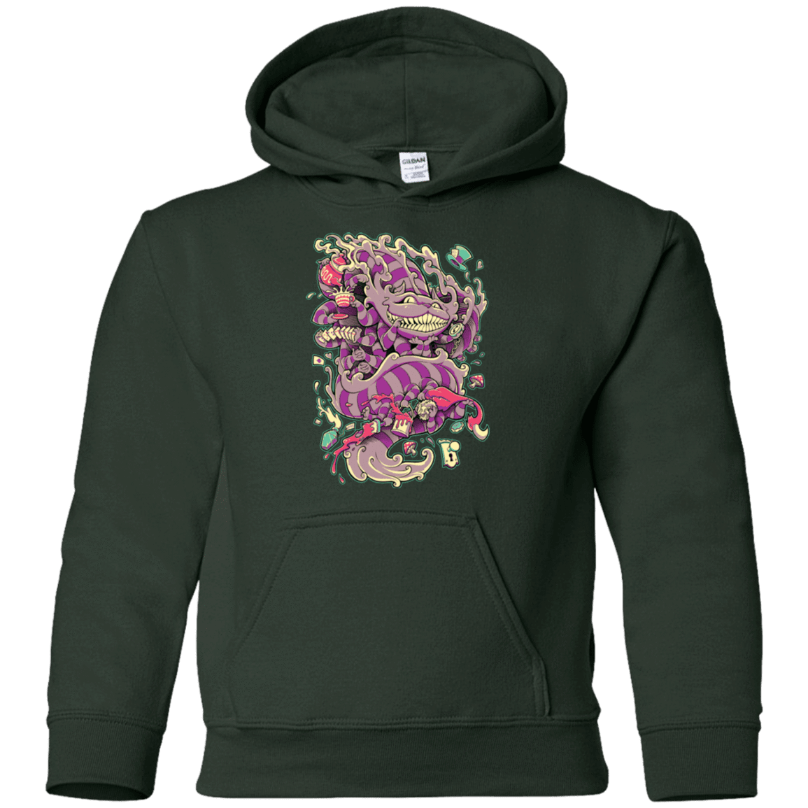 Sweatshirts Forest Green / YS Cheshire Dragon Youth Hoodie