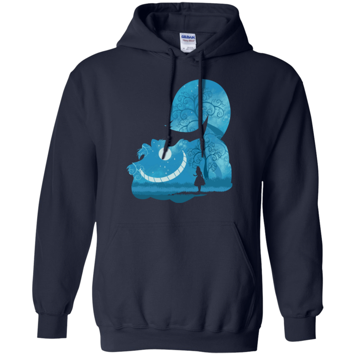 Sweatshirts Navy / S Cheshire Portrait Pullover Hoodie