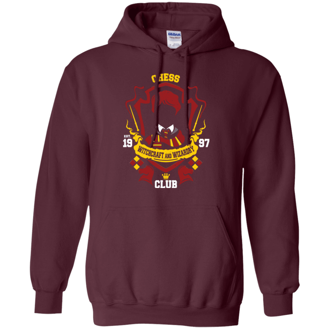 Sweatshirts Maroon / Small Chess Club Pullover Hoodie