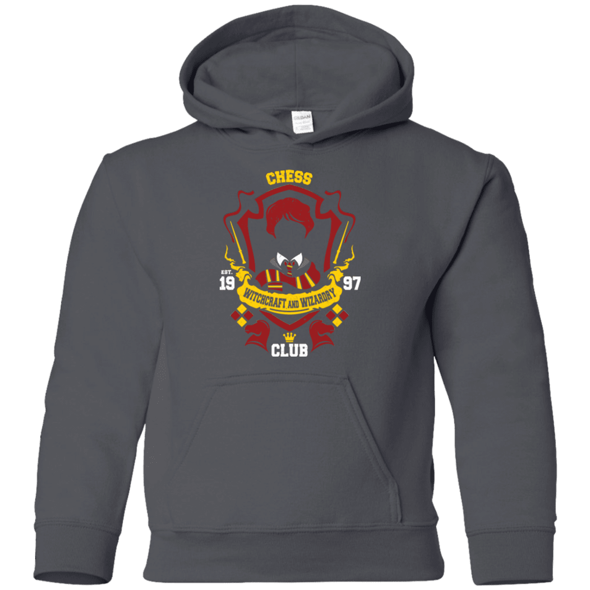Sweatshirts Charcoal / YS Chess Club Youth Hoodie