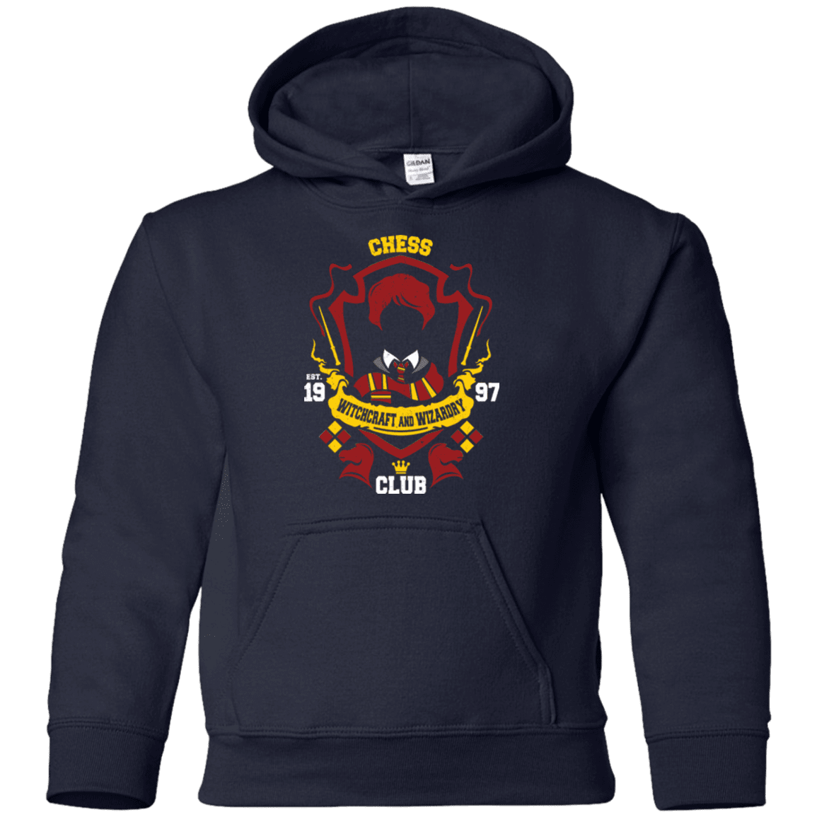 Sweatshirts Navy / YS Chess Club Youth Hoodie