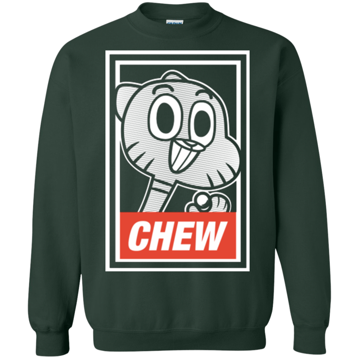 Sweatshirts Forest Green / Small CHEW Crewneck Sweatshirt