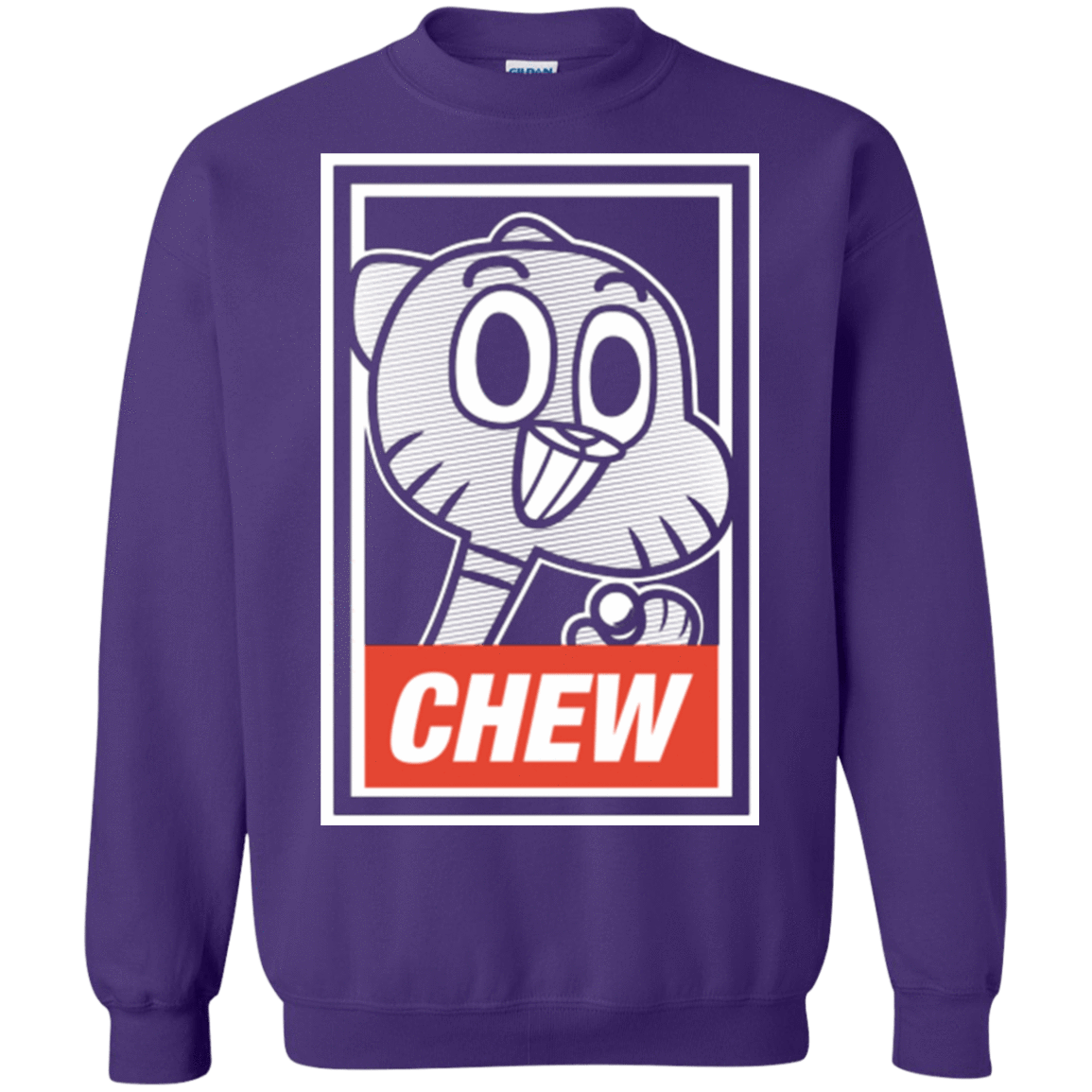 Sweatshirts Purple / Small CHEW Crewneck Sweatshirt