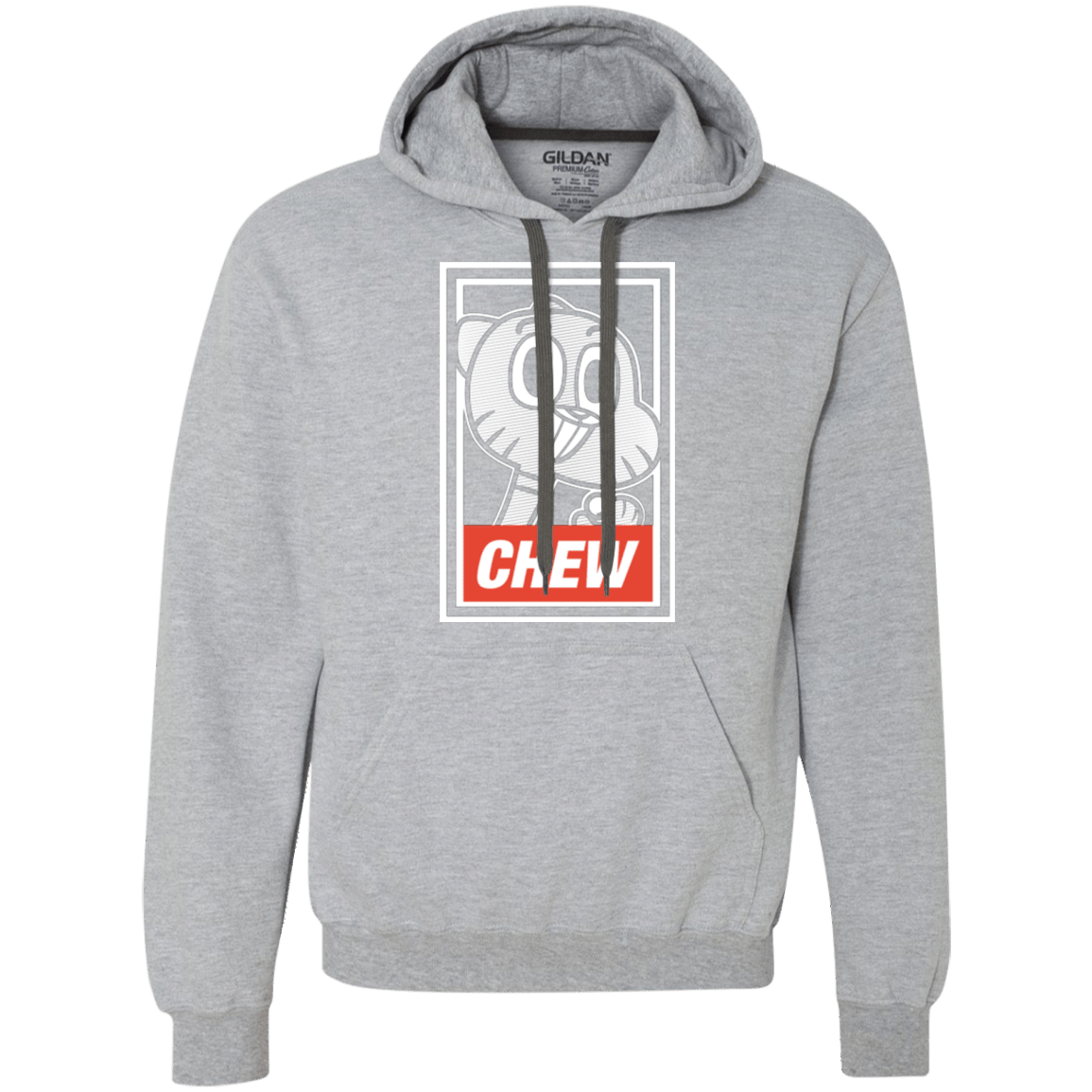 Sweatshirts Sport Grey / Small CHEW Premium Fleece Hoodie