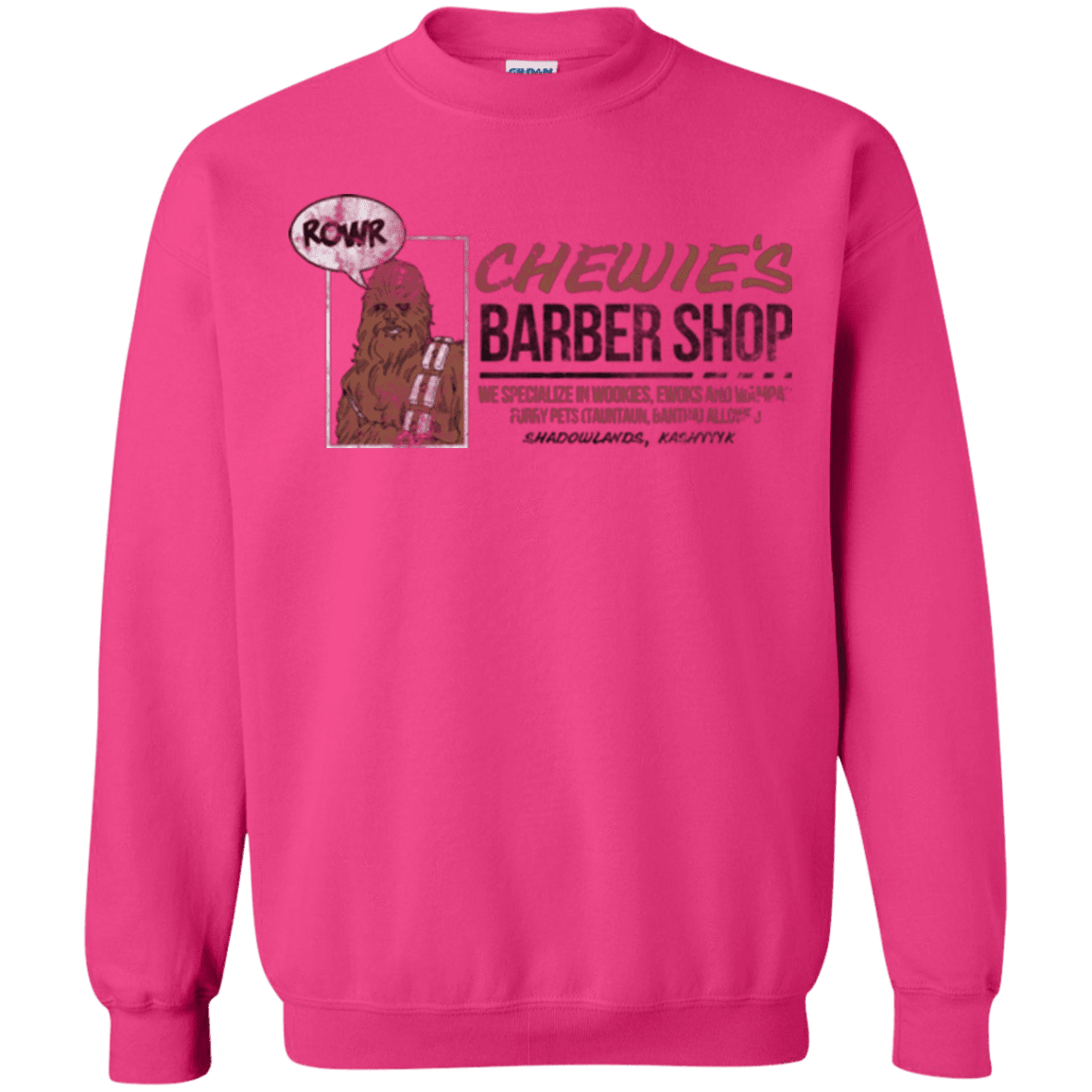 Sweatshirts Heliconia / Small Chewie's Barber Shop Crewneck Sweatshirt