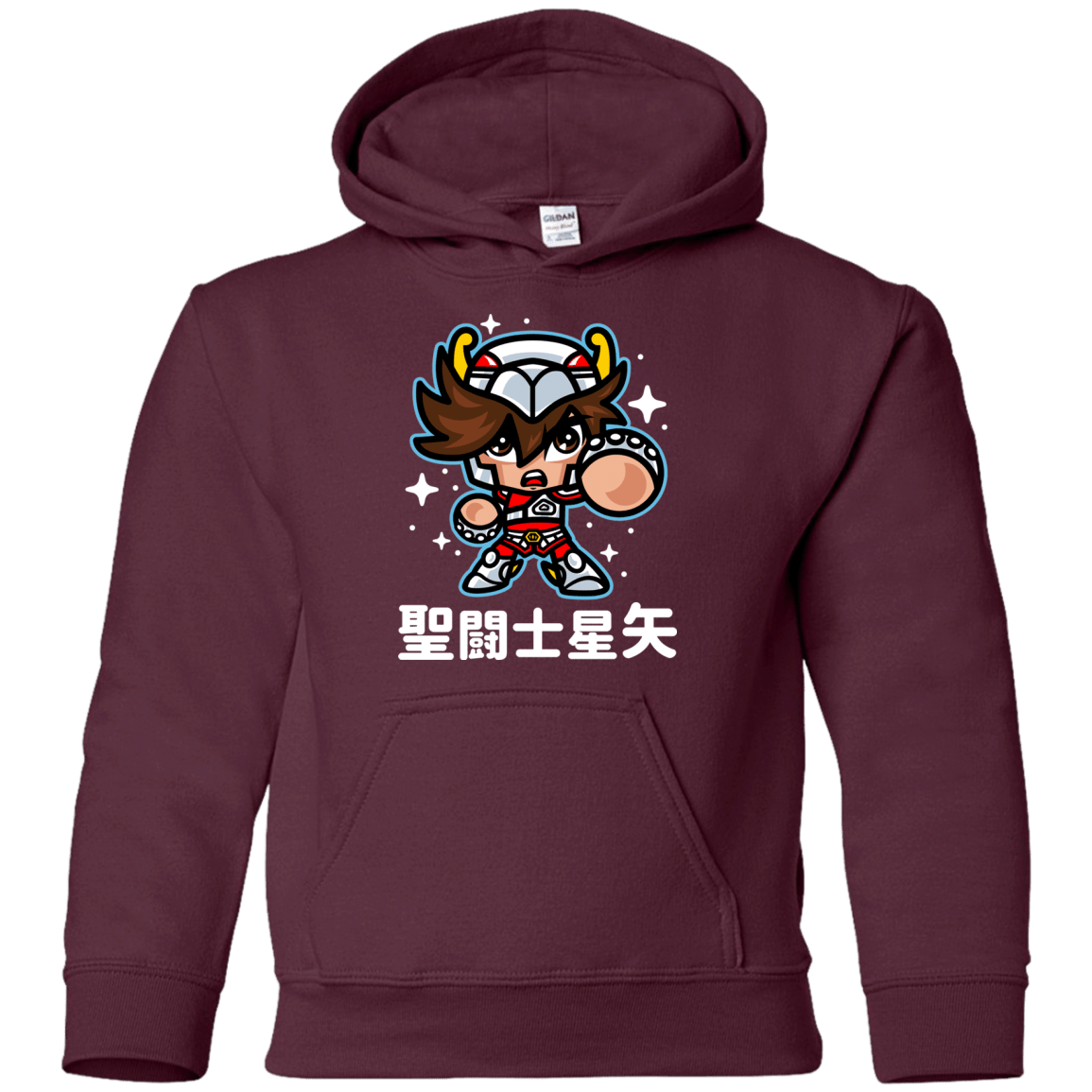 Sweatshirts Maroon / YS ChibiPegasus Youth Hoodie