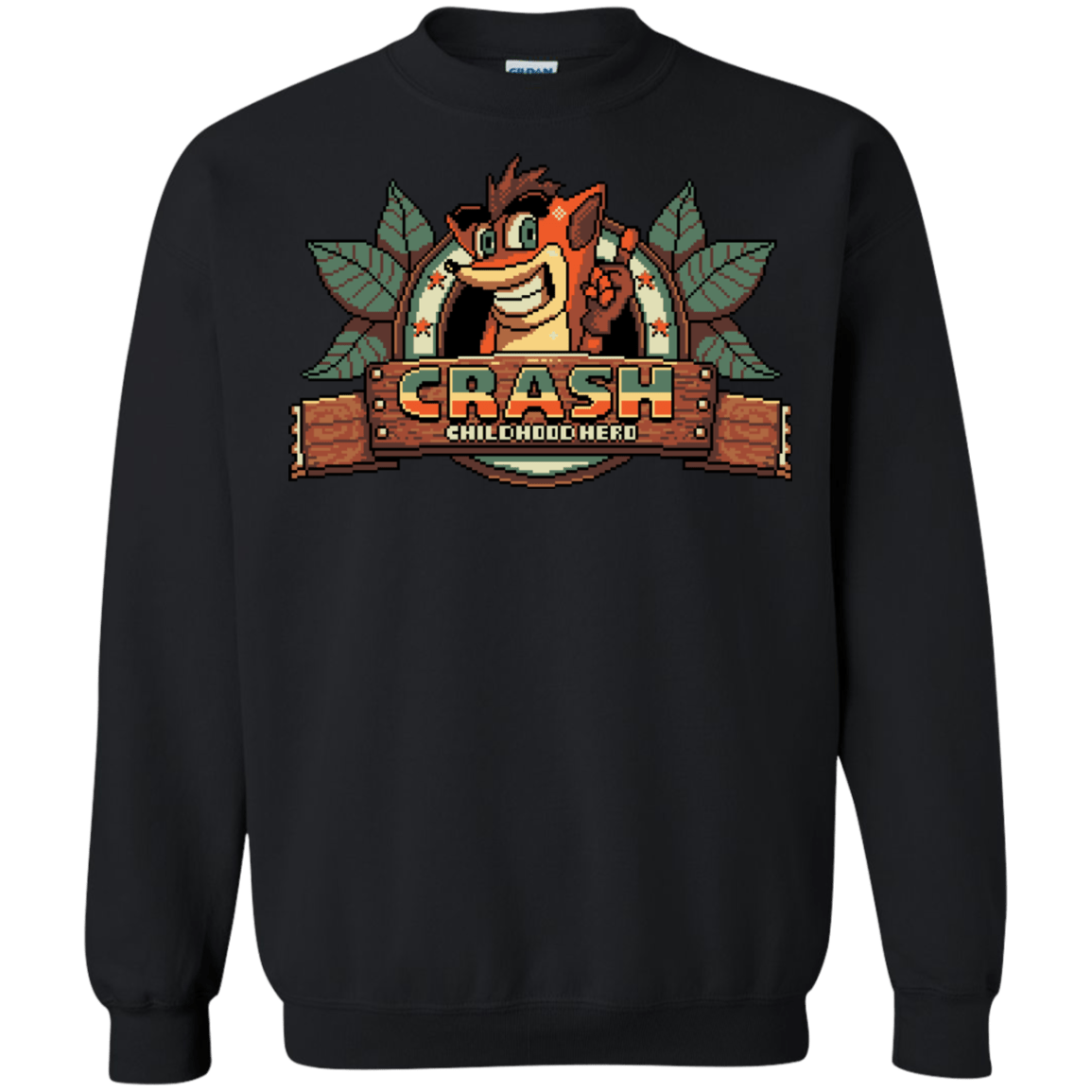 Sweatshirts Black / S Childhood hero Crewneck Sweatshirt