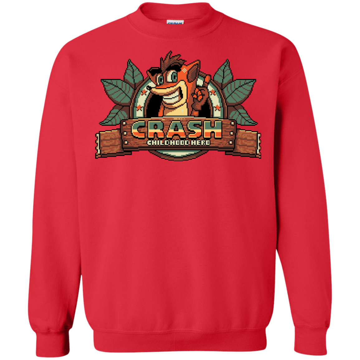 Sweatshirts Red / S Childhood hero Crewneck Sweatshirt
