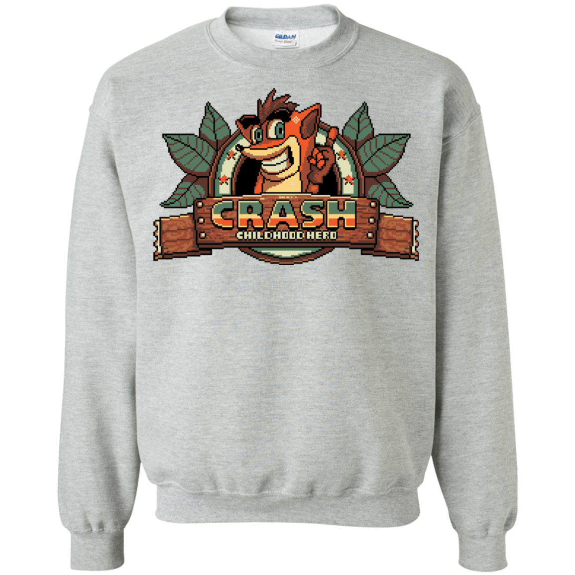 Sweatshirts Sport Grey / S Childhood hero Crewneck Sweatshirt