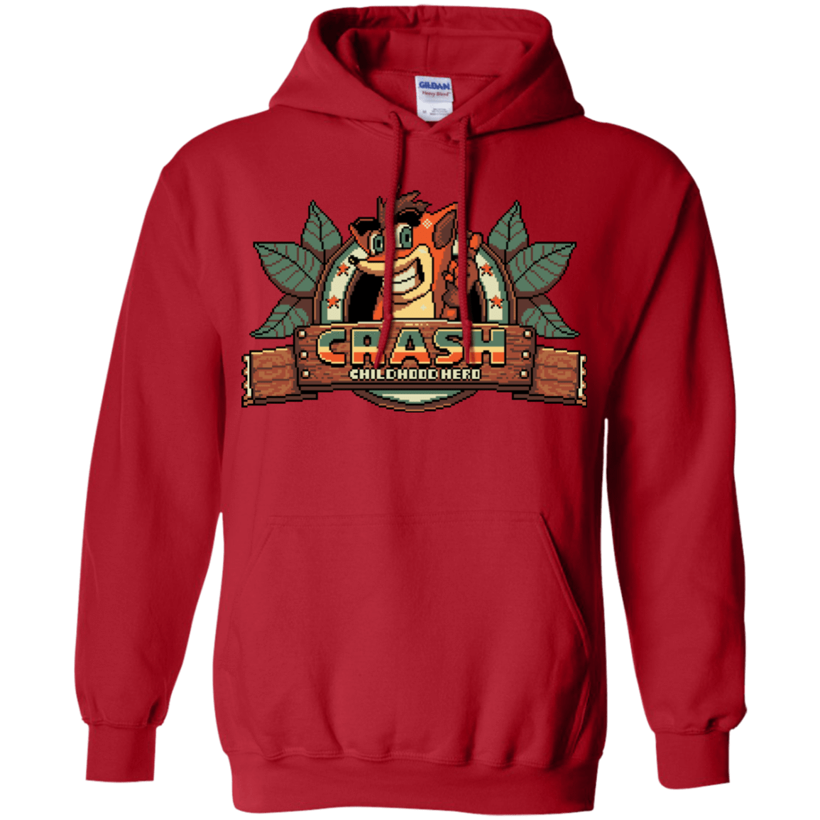 Sweatshirts Red / S Childhood hero Pullover Hoodie
