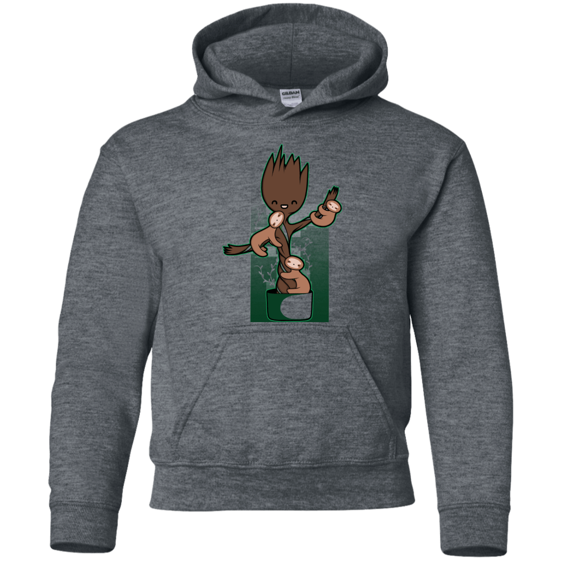 Sweatshirts Dark Heather / YS Chilling Out Youth Hoodie