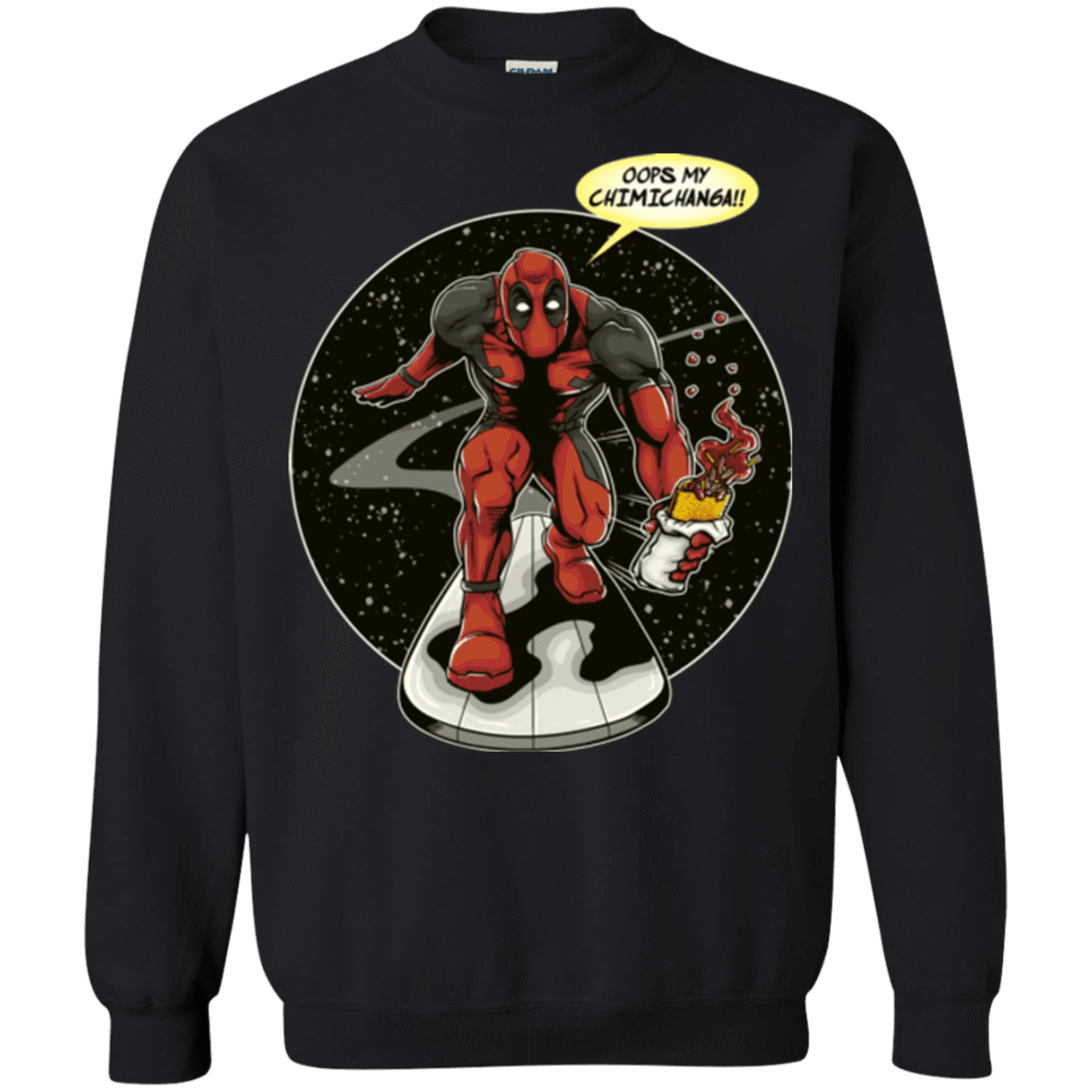 Sweatshirts Black / Small Chimichanga Surfer Crewneck Sweatshirt