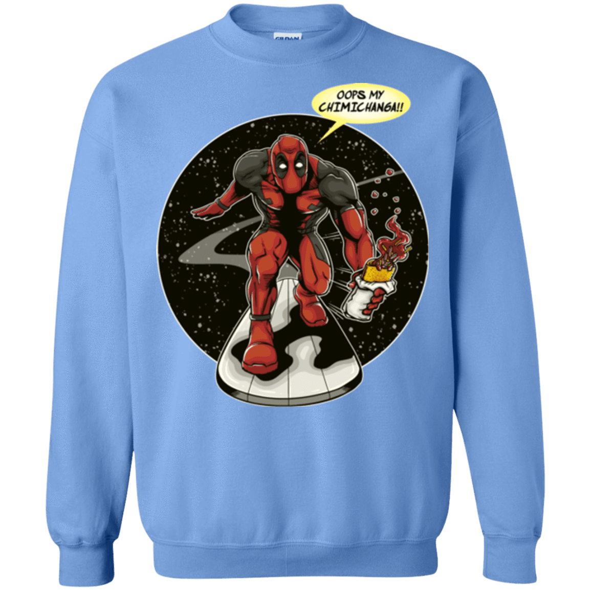 Sweatshirts Carolina Blue / Small Chimichanga Surfer Crewneck Sweatshirt