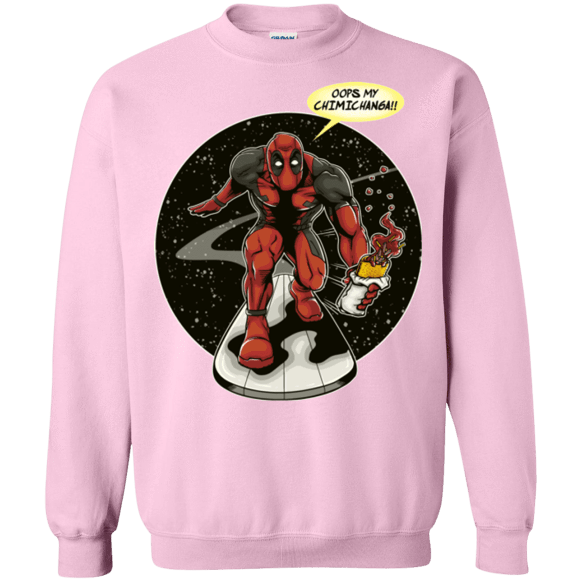 Sweatshirts Light Pink / Small Chimichanga Surfer Crewneck Sweatshirt