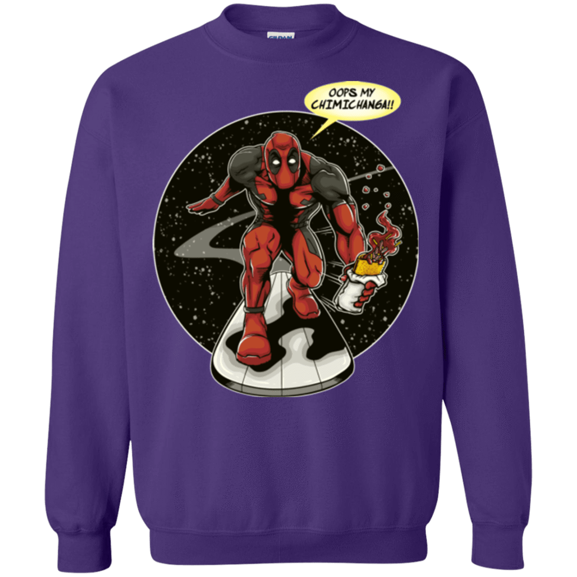Sweatshirts Purple / Small Chimichanga Surfer Crewneck Sweatshirt