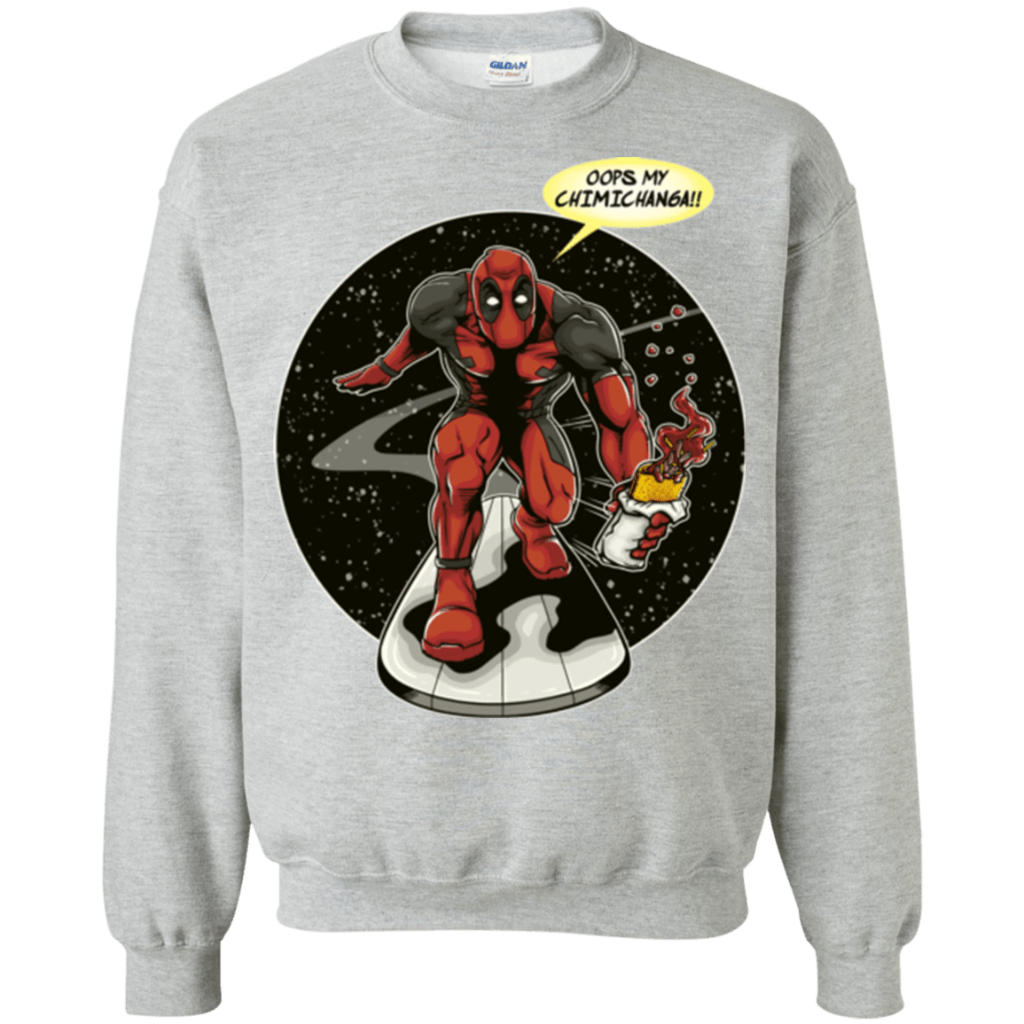 Sweatshirts Sport Grey / Small Chimichanga Surfer Crewneck Sweatshirt