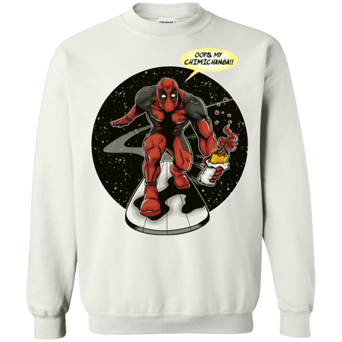 Sweatshirts White / Small Chimichanga Surfer Crewneck Sweatshirt