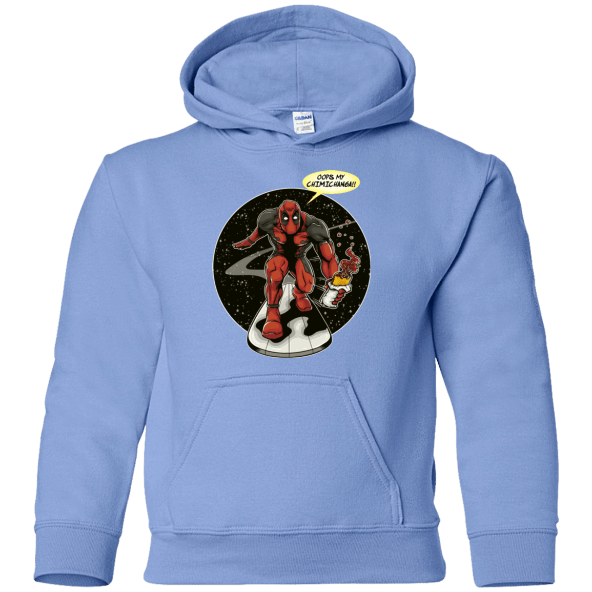 Sweatshirts Carolina Blue / YS Chimichanga Surfer Youth Hoodie