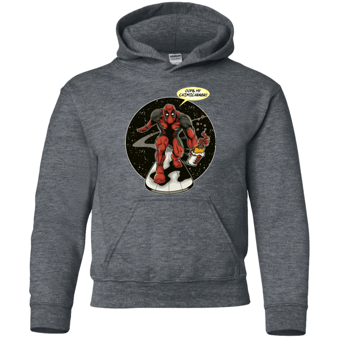 Sweatshirts Dark Heather / YS Chimichanga Surfer Youth Hoodie