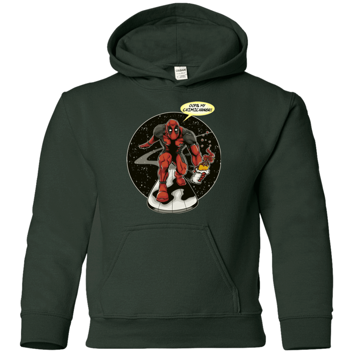Sweatshirts Forest Green / YS Chimichanga Surfer Youth Hoodie