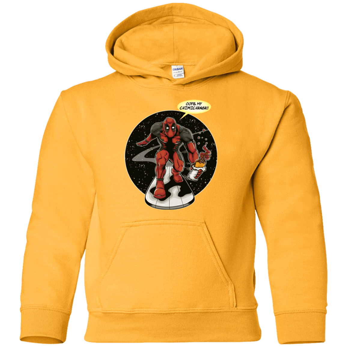 Sweatshirts Gold / YS Chimichanga Surfer Youth Hoodie