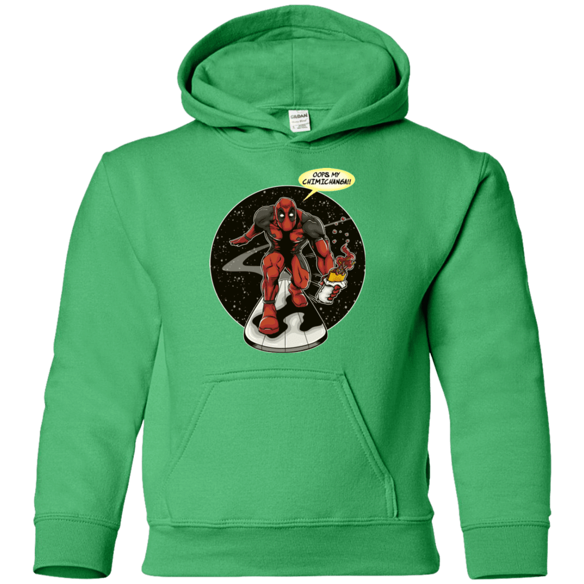 Sweatshirts Irish Green / YS Chimichanga Surfer Youth Hoodie