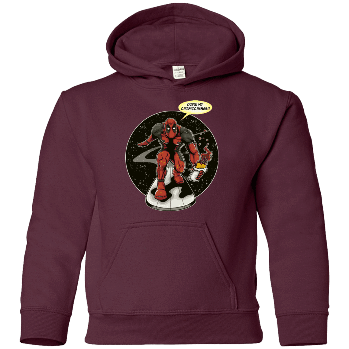 Sweatshirts Maroon / YS Chimichanga Surfer Youth Hoodie
