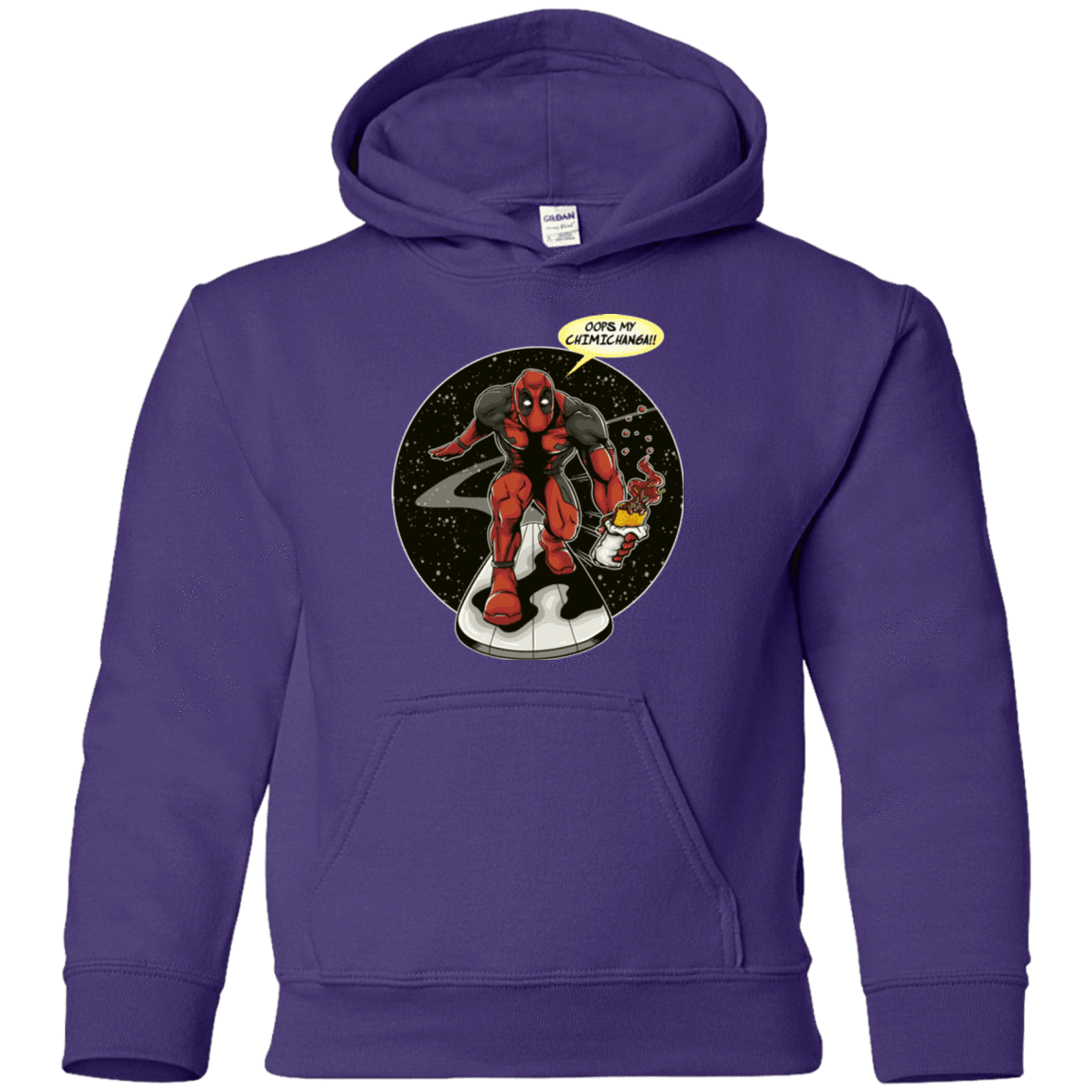 Sweatshirts Purple / YS Chimichanga Surfer Youth Hoodie