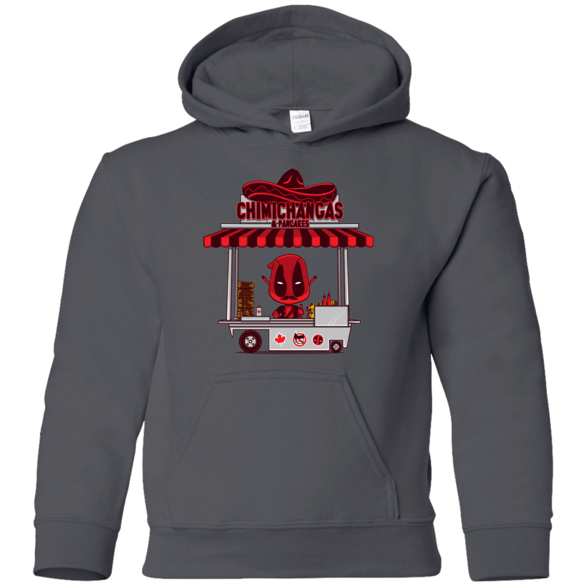 Sweatshirts Charcoal / YS CHIMICHANGAS & PANCAKES Youth Hoodie