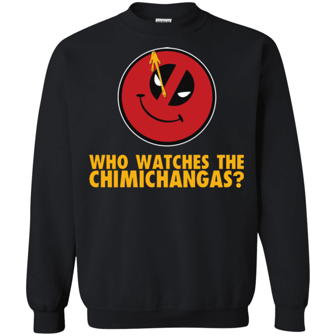Sweatshirts Black / Small Chimichangas V4 Crewneck Sweatshirt