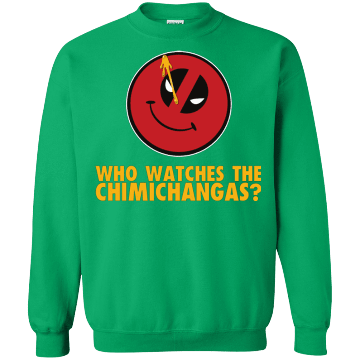 Sweatshirts Irish Green / Small Chimichangas V4 Crewneck Sweatshirt