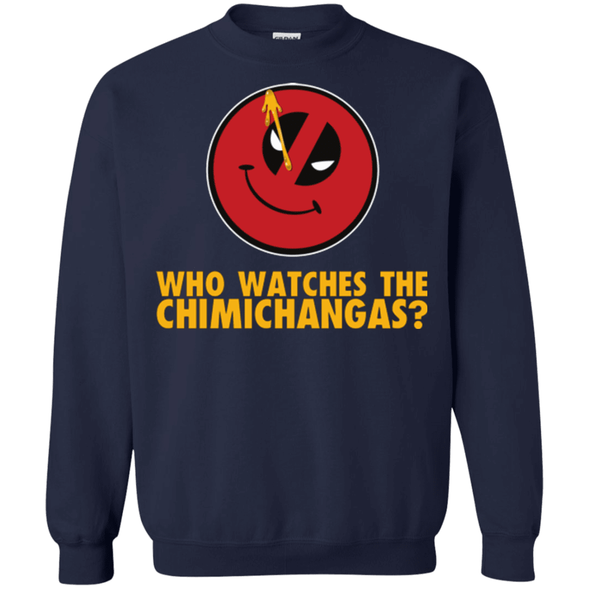 Sweatshirts Navy / Small Chimichangas V4 Crewneck Sweatshirt