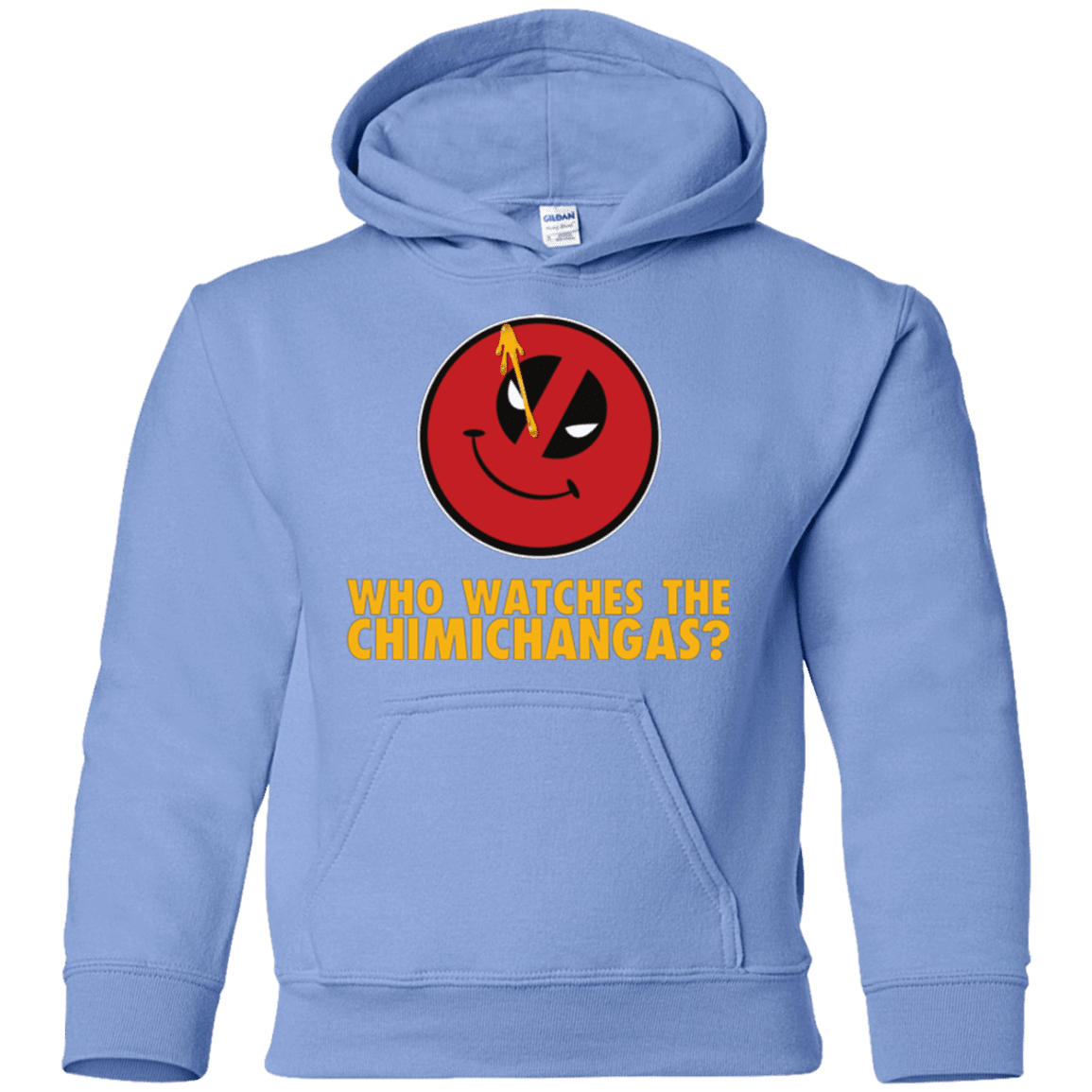 Sweatshirts Carolina Blue / YS Chimichangas V4 Youth Hoodie