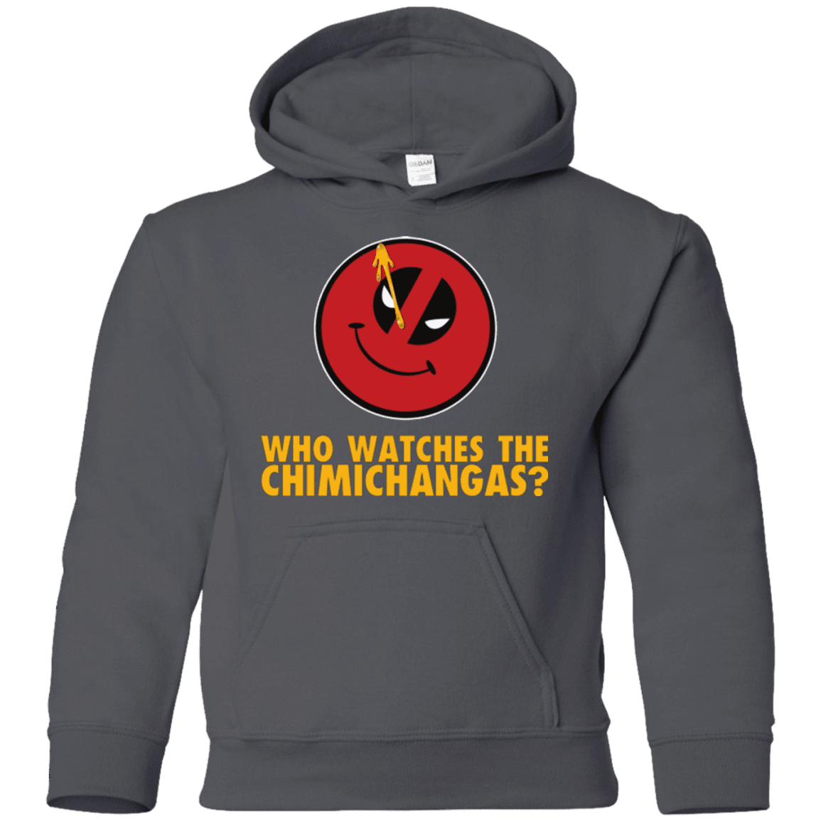 Sweatshirts Charcoal / YS Chimichangas V4 Youth Hoodie