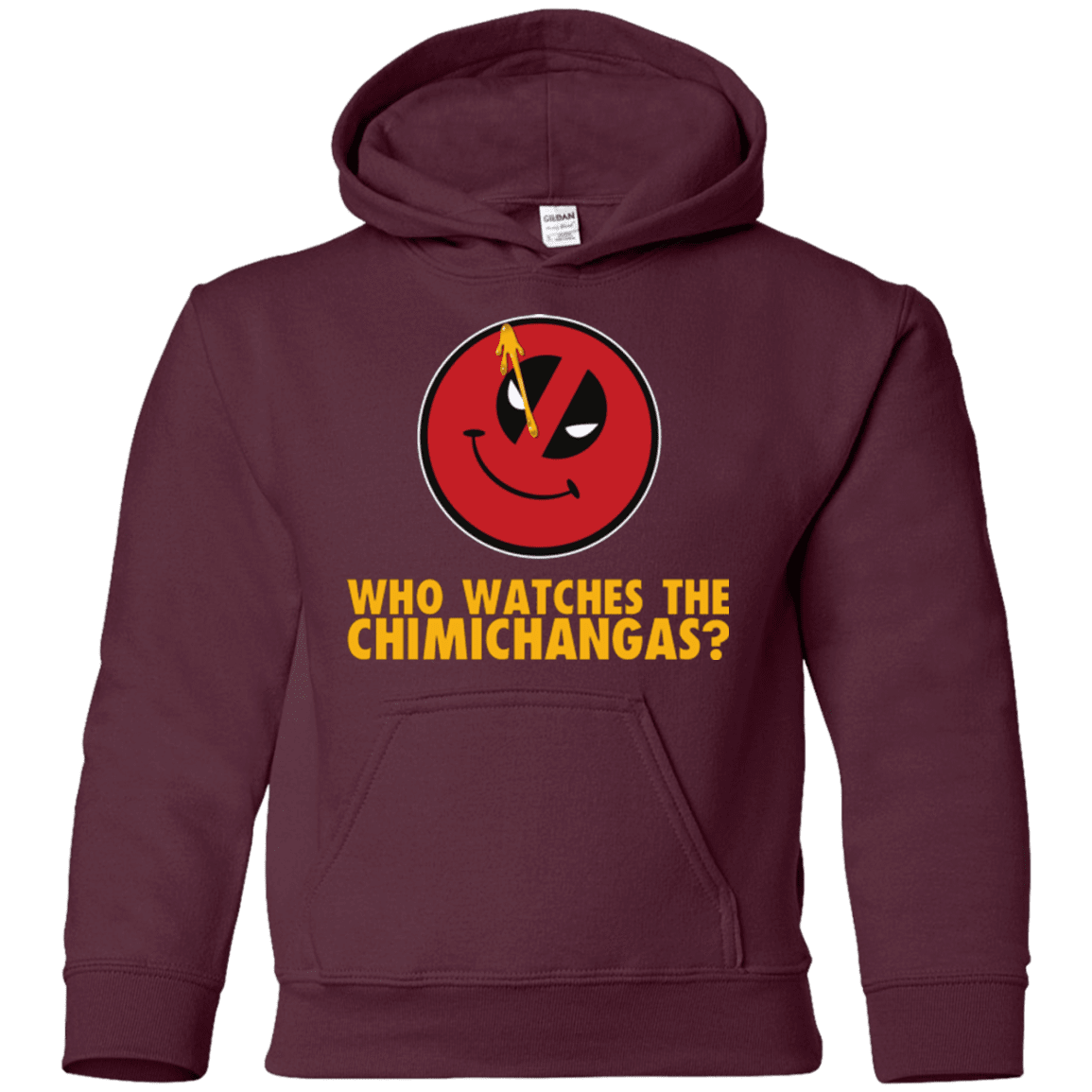 Sweatshirts Maroon / YS Chimichangas V4 Youth Hoodie