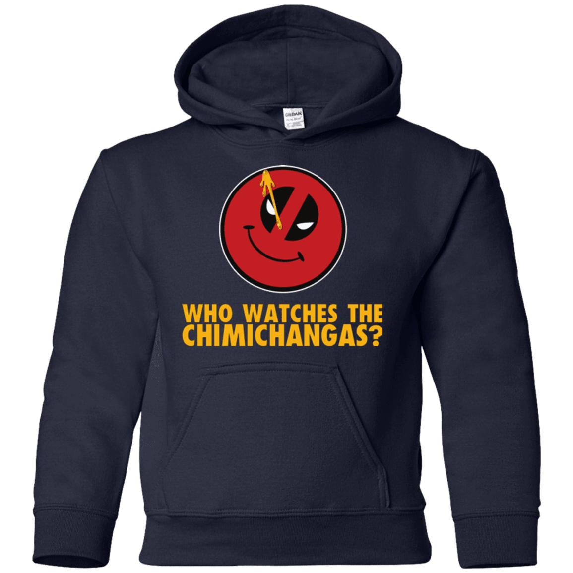 Sweatshirts Navy / YS Chimichangas V4 Youth Hoodie